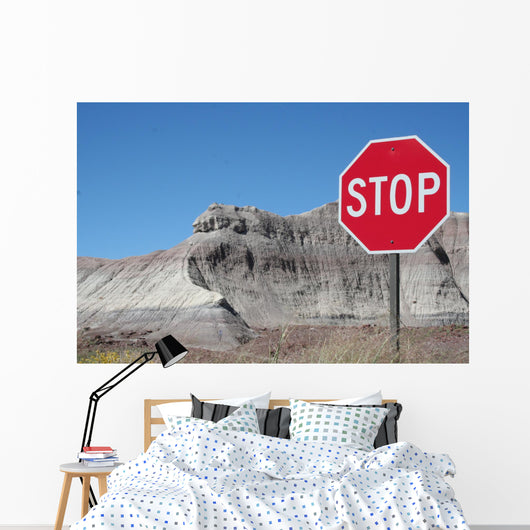 Stop Wall Mural