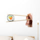 Sushi with Chopsticks