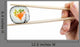 Sushi with Chopsticks