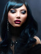 Beautiful Woman with Black