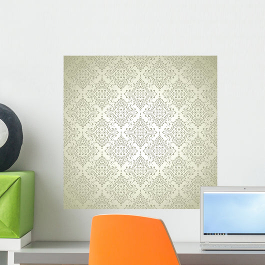 Seamless Traditional Wallpaper Wall Decal