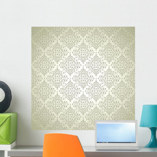 Seamless Traditional Wallpaper Wall Decal