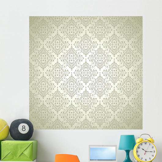 Seamless Traditional Wallpaper Wall Decal