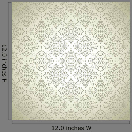 Seamless Traditional Wallpaper Wall Decal