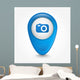 Pointer 3D Fotocamera Wall Decal