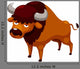 Illustration Bull Vector