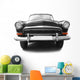 Black retro car Wall Decal