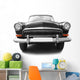 Black retro car Wall Decal