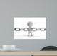 Chain Link Wall Decal