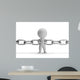 Chain Link Wall Decal