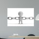 Chain Link Wall Decal