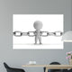 Chain Link Wall Decal