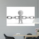 Chain Link Wall Decal