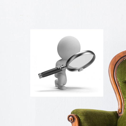 People Searching Wall Decal