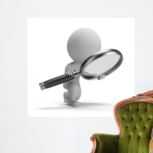 People Searching Wall Decal