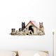 Large Group Dogs and Wall Decal