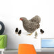 Mother Hen with Chicks Wall Decal Sticker Set