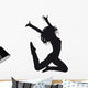 Dancer Silhouette White