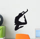 Dancer Silhouette White