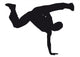 Dancer Silhouette White