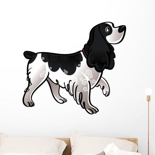 Cocker Spaniel Dog Wall Decal