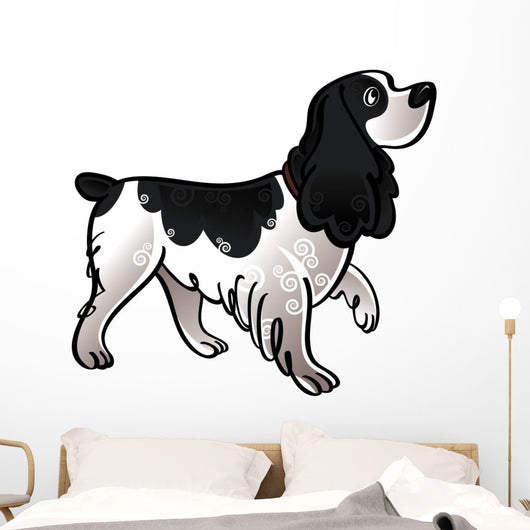 Cocker Spaniel Dog Wall Decal