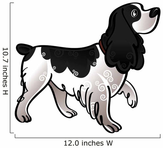 Cocker Spaniel Dog Wall Decal