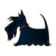 Scottie dog Wall Decal