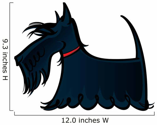 Scottie dog Wall Decal