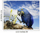 Hyacinth Macaw Wall Mural