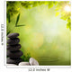 Abstract Asian Backgrounds with Wall Decal