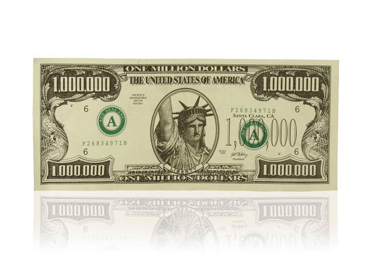 One Million Dollars Wall Decal