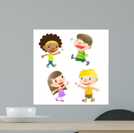 cute kids Wall Decal