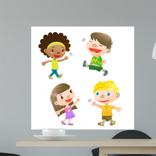 cute kids Wall Decal