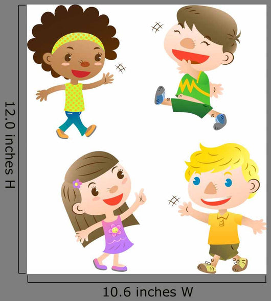 cute kids Wall Decal