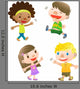 cute kids Wall Decal