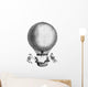 Aerostat - Balloon - 18th Century Wall Decal