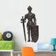 Knight Statuette Wall Mural