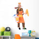 Cleaning Housewife Wall Decal