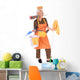 Cleaning Housewife Wall Decal