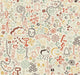 seamless pattern with colorful doodle ornament Wall Mural