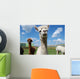 Alpacas and Blue Sky Wall Mural