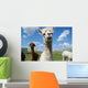 Alpacas and Blue Sky Wall Mural