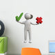 Man Right and Wrong Wall Decal