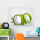 Cute Robot Wall Decal