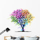 Abstract Tree with Ribbons