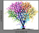 Abstract Tree with Ribbons
