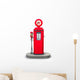 Old Gas Pump Wall Decal