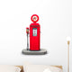 Old Gas Pump Wall Decal