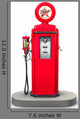 Old Gas Pump Wall Decal